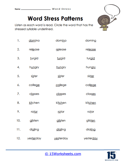 English to Bangla Meaning of stress -