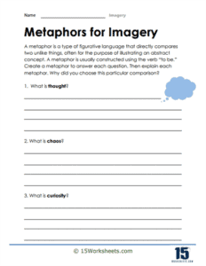 Imagery Worksheets - 15 Worksheets.com