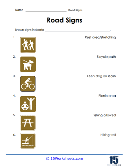 Safety Signs Worksheets - 15 Worksheets.com