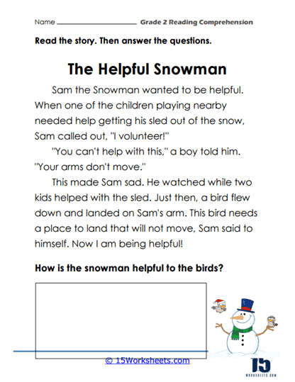 The Helpful Snowman
