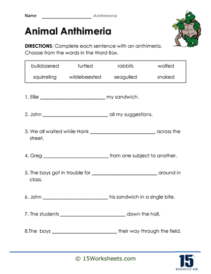 Animal Anthimeria