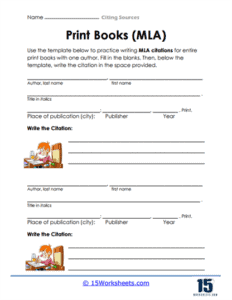 Citing Sources Worksheets 15 Worksheets com Citing Sources Worksheets 15 Worksheets com