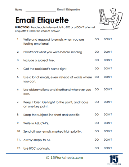 Email Etiquette #5