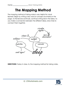 Note Taking Worksheets - 15 Worksheets.com