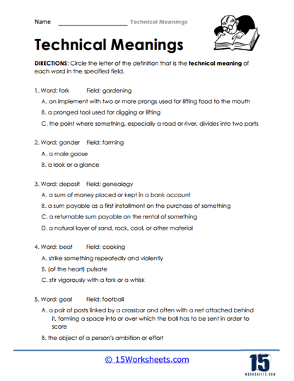 Technical Meanings #5