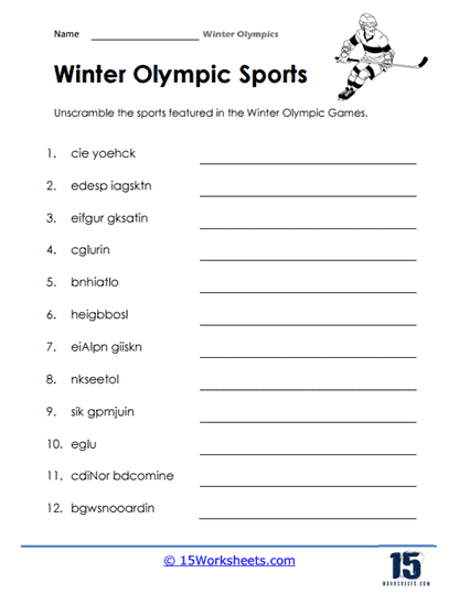 Winter Olympic Sports