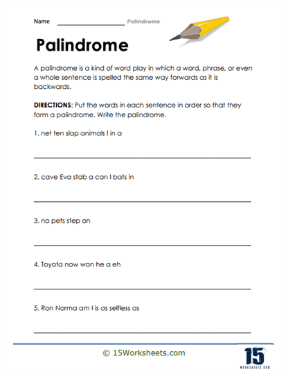 Palindromes #5