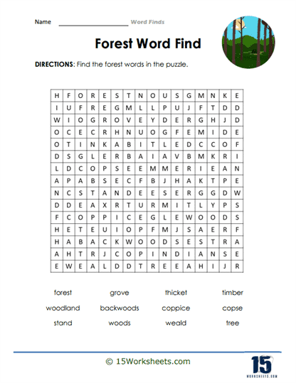 Word Finds #6