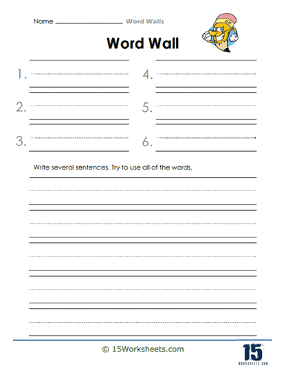 Word Walls #6