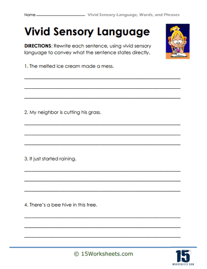 Vivid Sensory Language #6