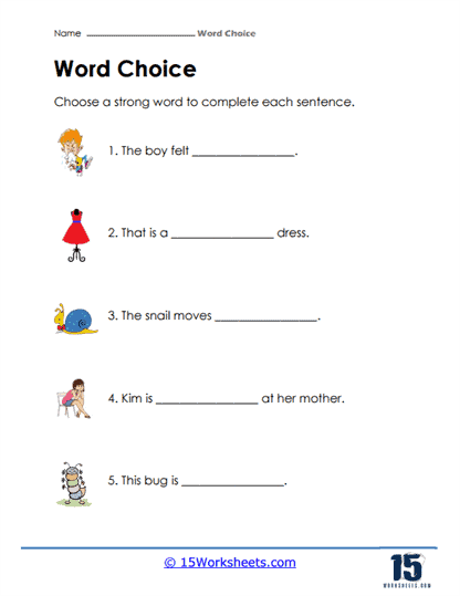 Word Choices #7