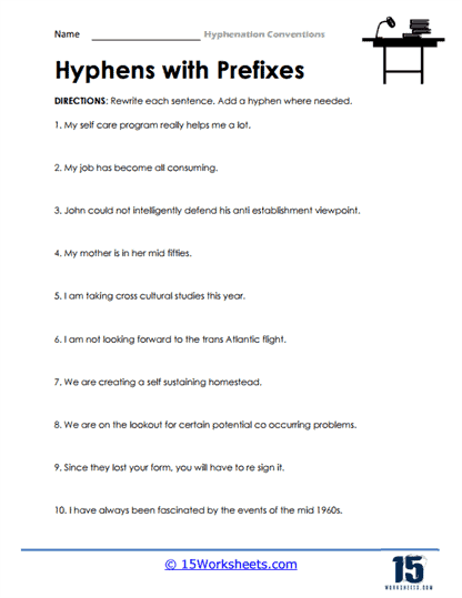 Hyphens #7