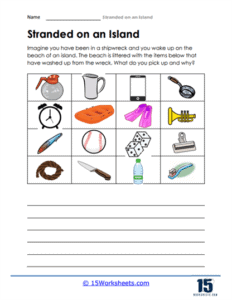 Stranded On An Island Worksheets 15 Worksheets Stranded On An Island Worksheets 15 Worksheets