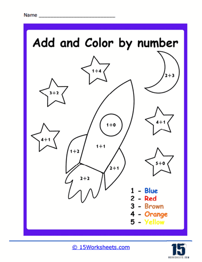Add and Color by Number