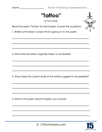 Comprehension Passage For Grade 9 ge…: English ESL worksheets pdf