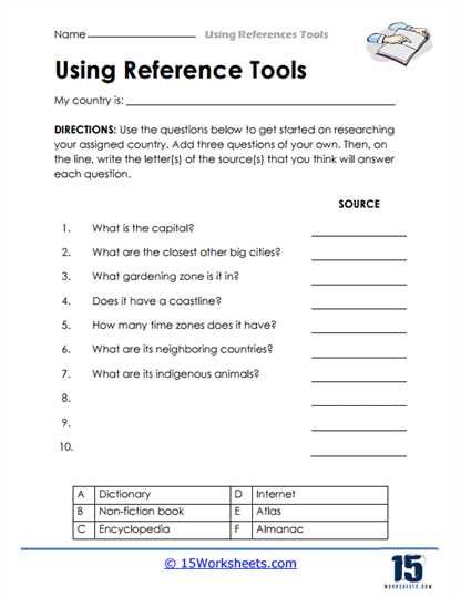 Reference Tools #7