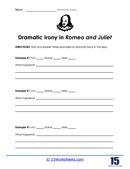 Romeo and Juliet Worksheet