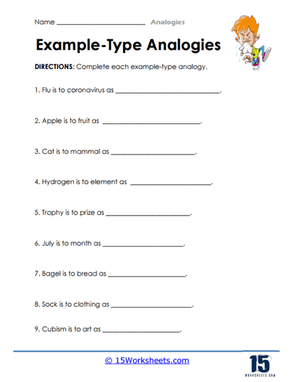 Example-Type Analogies