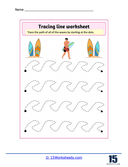 Tracing Lines #8
