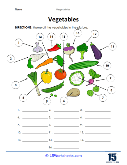 Vegetables #8