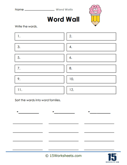Word Walls #8