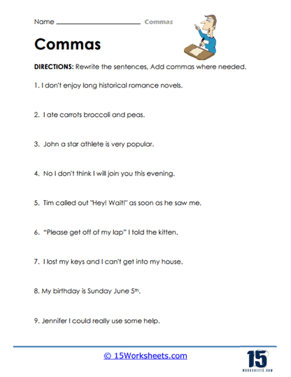 Commas #8