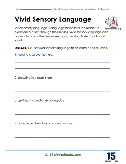 Vivid Sensory Language #8