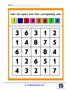 Color Words Worksheets - 15 Worksheets.com