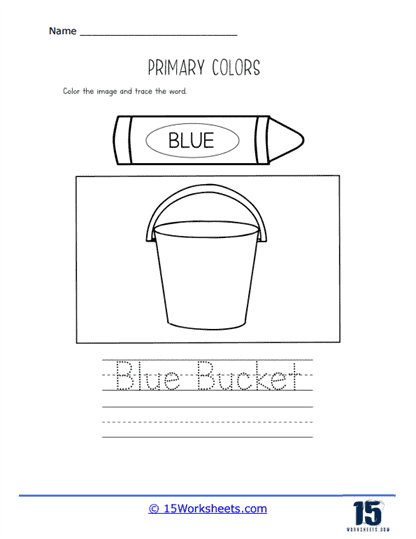 Blue Bucket Worksheet