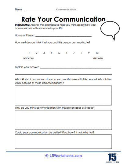 Rate Your Communication