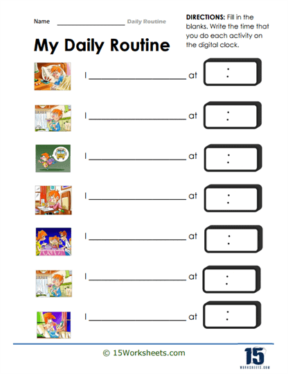Daily Routines #9