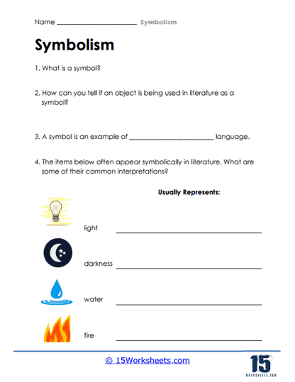 Symbol Concepts Worksheet
