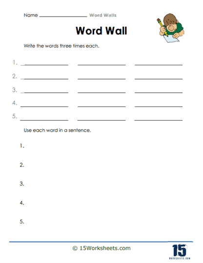 Word Walls #9
