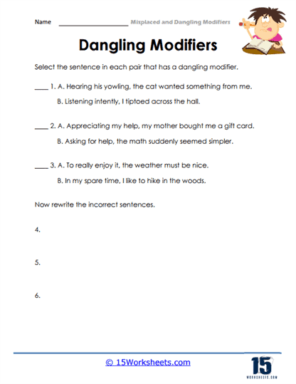 Dangling Modifiers #9