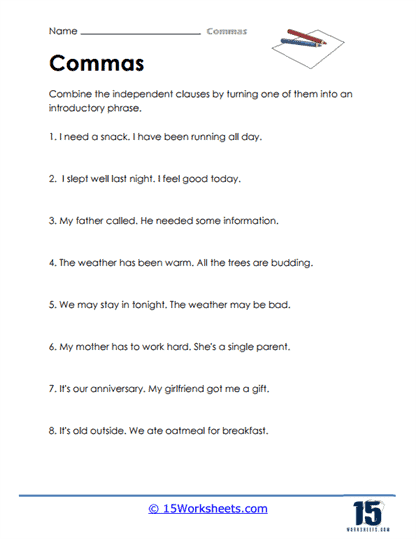 Commas #9