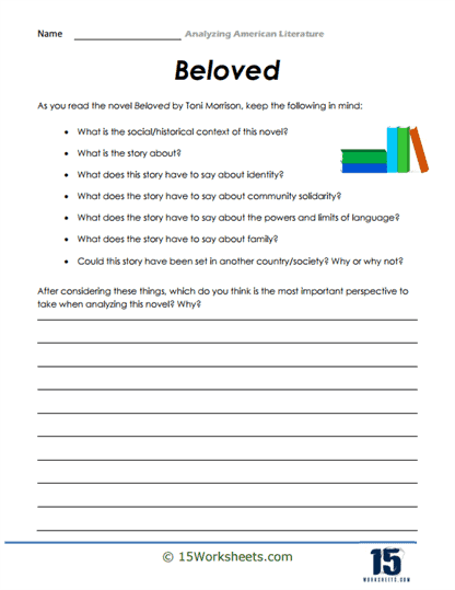 American Literature Worksheets - 15 Worksheets.com