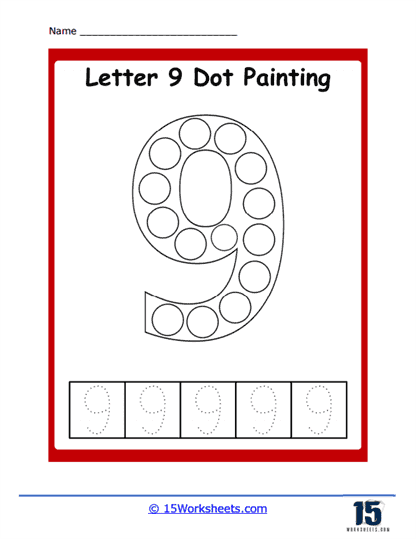Dot Painting Worksheet