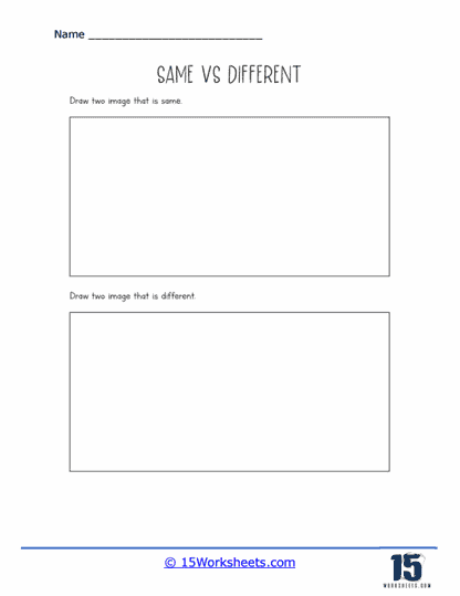 My Thoughts Worksheet