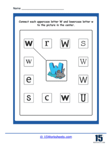 Letters Worksheets | Recognize, Write & Match - 15 Worksheets.com