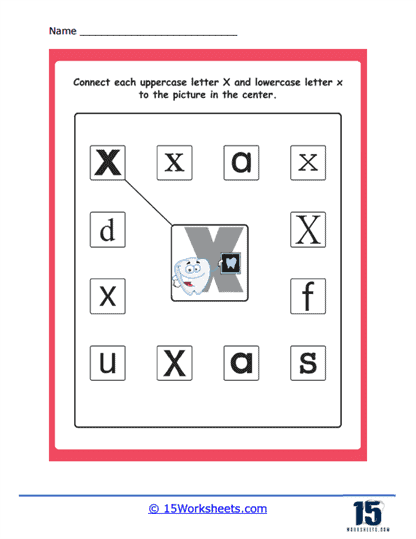 Connect the Xs Worksheet