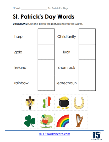 Saint Patrick's Day Worksheets - 15 Worksheets.com