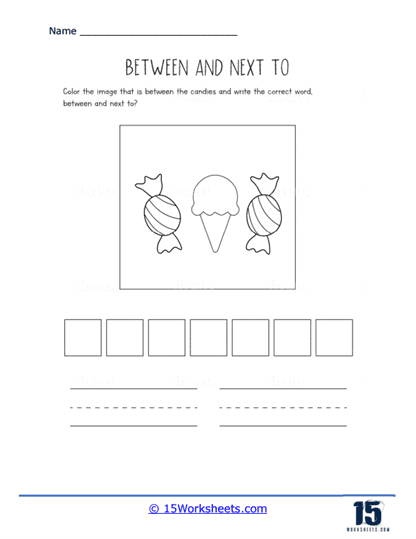 Candy Position Worksheet