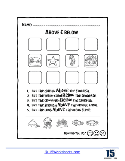 Follow the Directions Worksheet