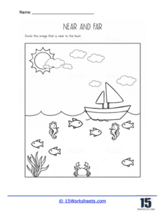 Near or Far Worksheets 15 Worksheets com Near or Far Worksheets 15 Worksheets com