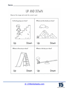 Up or Down Worksheets 15 Worksheets com Up or Down Worksheets 15 Worksheets com