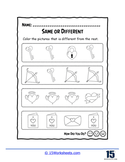 Different From the Rest Worksheet