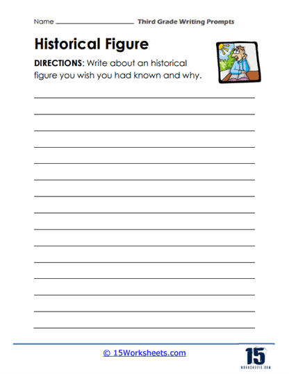 3rd Grade Writing Prompt Worksheets