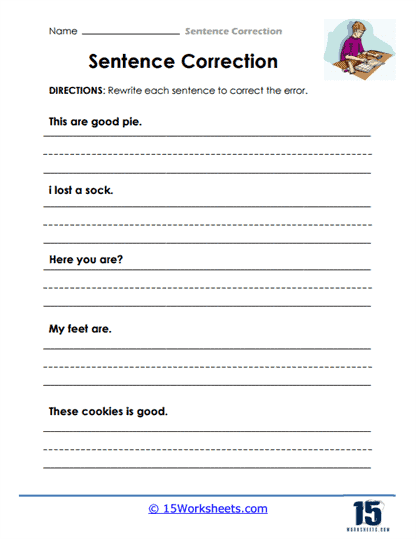 Sentence Correction #1