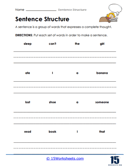 Sentence Structure #1