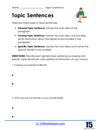 Topic Sentences #10